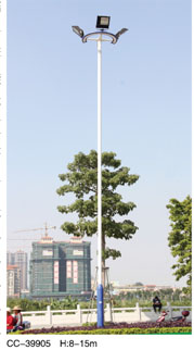 15米路灯杆产品?><br> 灯光选型图片</p><p><br>3?40WLED泛光?br>* 灯具型号:SYLED-F-009?br>* 灯具尺寸?nbsp;480*420*135mm?br>* 采用4?0W大功率集成LED灯珠?br>* 输入电压?20V,晶元白光?br><img border=